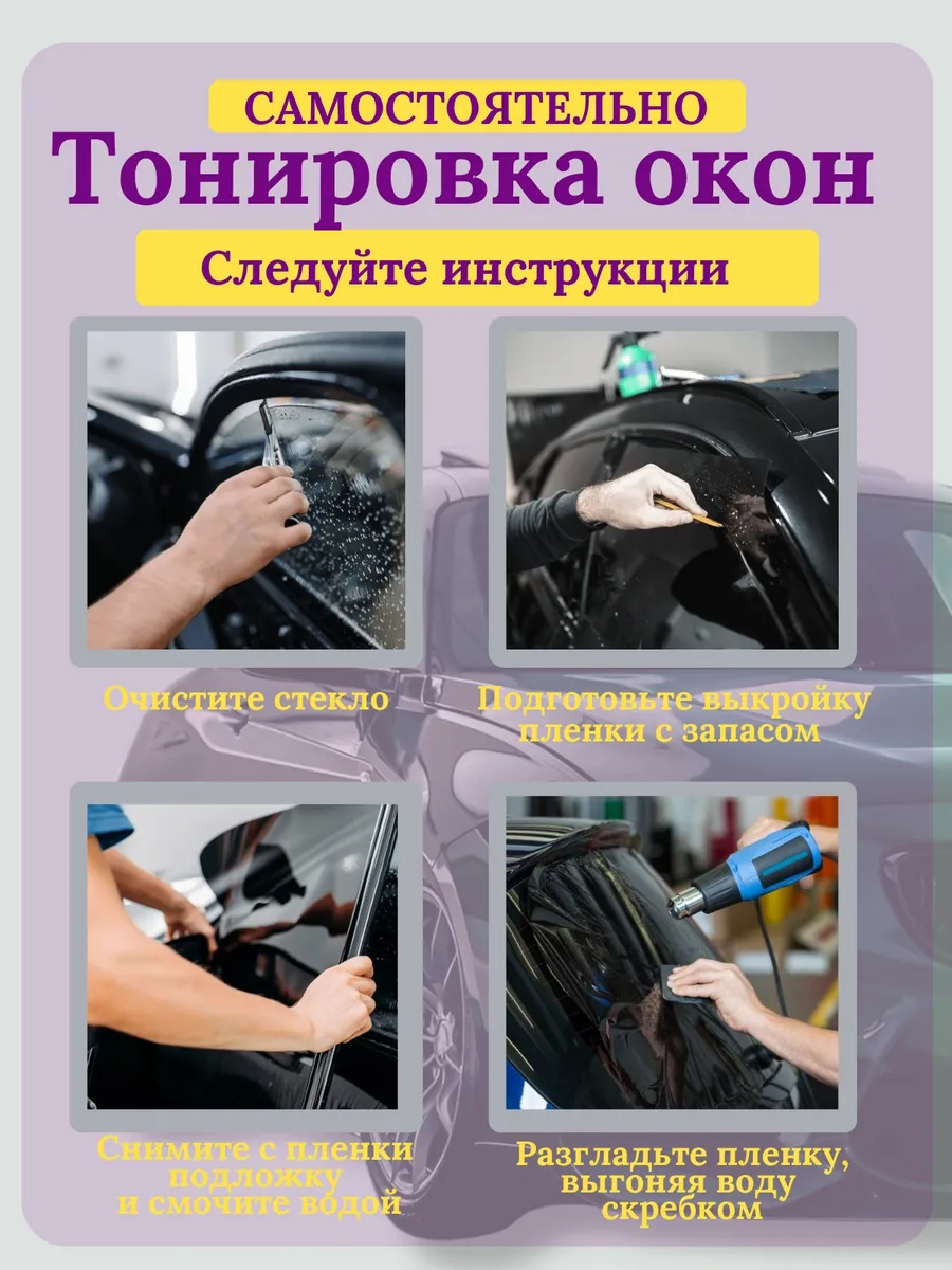 Технические особенности тонировочной пленки